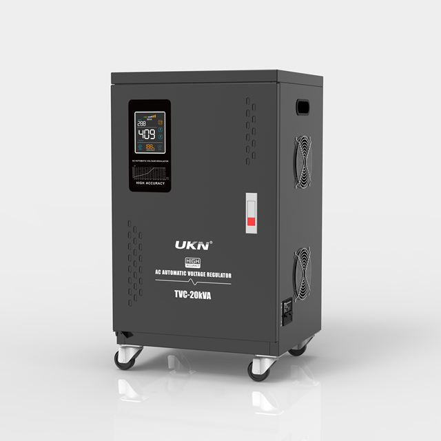 New Pitbull Single Phase Servo Motor Control High Voltage Power Supply 220V Regulated AVR LED for Refrigerator Stabilizers