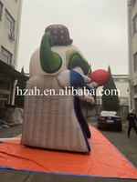 Grande tente gonflable de clown de nouvelle conception pour l'entrée de cirque, acrobaties, publicité, gonflables