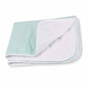 Ultra Soft 4-Layer <b>Waterproof</b> Washable Reusable Eco-Friendly Non Woven Fabric Medium Absorbency Incontinence Bed <b>Pad</b> - Product Image 1