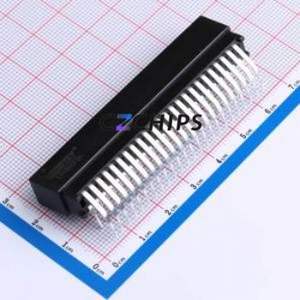 ER48BGFBK Gold Finger Connector Bent Lead Through Hole,P=2.54mm Connector EDGE SLOT 2.54mm 48P Right Angle Insert - Product Image 2