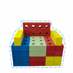 Juego de bloques de construcción educativos grandes de espuma EVA ecológica, juguetes de inteligencia para niños y niñas, juguete de Navidad para niños - Product Image 4