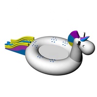Jouet gonflable géant licorne/licorne, nouveauté 2020