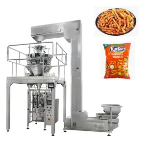 ROHS Best Quality Machine Sliced Onion Potato Chips Package Peanut Beans Pack Fries Packing Machine