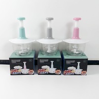 Grote 1,5l Kom Moeiteloos Groentehakselvlees Vleesmolen Fruit En Kruiden Hakselaar Knoflook Ui Handmatige Voedselhakmachine