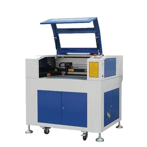 Machine de gravure et de découpe laser co2 à double tête pour équipement de coupe gravé en bois acrylique plasti caoutchouc