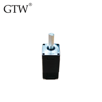 Motor paso a paso híbrido NEMA 6 de 1.8 grados, corriente nominal de 0.3A, 14x14mm, pequeño y ligero, para robótica, CNC y automatización