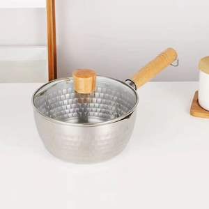 Poêle à neige japonaise antiadhésive en acier inoxydable 304 casserole à lait famille nourriture pour bébé pour une petite casserole cuisson <span class=keywords><strong>pot</strong></span> de nouilles instantanées - Product Image 5