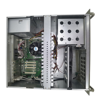 Serveur Rackable 4U Puissant Intel Q150 (6e-8e Génération) avec Processeurs I3, I5, I7, 4 DDR4 (jusqu'à 64 Go), 3 SATA, Windows 7/8/10, Double LAN GbE, 13 USB, 6 COM, PCIe