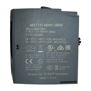 Controlador Programable Compacto con 16 Entradas Digitales 24Vdc 6ES7 131-6BH01-08A0 Unidad de Monitoreo Basada en PLC - Product Image 2