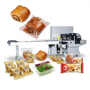 Pillow Packing <strong>Machine</strong> Manufacturer for Biscuit Candy Snack and Food Packaging - Product Image 1