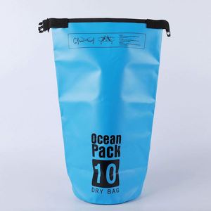 Custom Logo 10L Lightweight Ocean Pack Waterproof Dry <b>Bag</b> Backpack with Roll Top for <b>Beach</b> Promotion - Product Image 3
