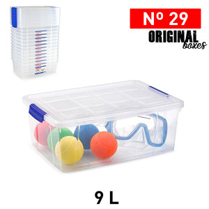 Contenitore Originale N. 29 da 9 L in Plastica per Organizzazione Domestica, Durevole e Riutilizzabile - Product Image 1