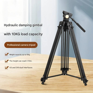 <span class=keywords><strong>Trépied</strong></span> professionnel pour appareil photo reflex numérique et hybride, idéal pour la photographie en extérieur, avec capacité de charge de 10 kg - Product Image 5