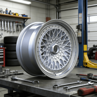 Nuevas Llantas de Aleación Forjada MS255 Deep Dish de 14-19 Pulgadas, 4x100/5x120 PCD, Aleación de Aluminio para Autos Audi con Color Personalizado