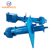 Pompa Lumpur Vertikal MINERCO Pompa Tambang Tugas Berat Harga Pabrik OEM Garansi 1 Tahun 10-1000 M/h