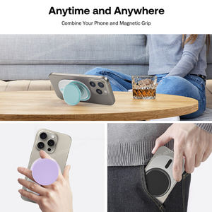 Soporte de Teléfono con Logotipo Personalizado al por Mayor, Soporte Magnético Plegable y Flexible para Teléfono Celular, Soporte de Silicona Suave Impermeable - Product Image 2