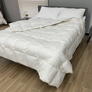 <span class=keywords><strong>Couette</strong></span> de lit en duvet d'oie, blanche, en coton, doux et chaud, pour hôtel de luxe, vente en gros, 75% - Product Image 2