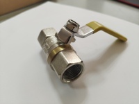 Vanne à boisseau sphérique en laiton pleine passée OMANS D1022, filetage NPT, pour coupure d'eau, joint PTFE, 16 bars, plomberie industrielle, OEM, garantie 5 ans