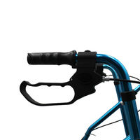 Déambulateur en aluminium Tonia et aide à la marche pour personnes handicapées avec siège pour personnes âgées Tra08a
