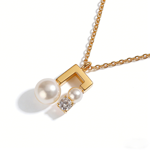 CUSTOM <b>SILVER</b> 10K/14K GOLD PLATED <b>SOLID</b> GOLD LAB GROWN DIAMOND ZICON ENGAGEMENT CLUSTER <b>NECKLACE</b> UNISEX CUTE ANNIVERSARY PARTY - Product Image 1