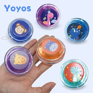 Yoyos professionnels en plastique 2A avec boucle, effet lumineux et récupération par embrayage croisé - Product Image 2