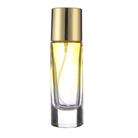 Botol Parfum Kaca Isi Ulang Warna-warni Mewah Tutup Sekrup 30Ml Kosmetik Botol Parfum Semprot Kosong Bulat