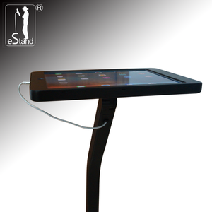EStand Giá Trưng Bày Kiosk Sàn Bảo Mật 22022PLW Có Bánh Xe Cho Màn Hình Máy Tính Bảng <span class=keywords><strong>iPad</strong></span> 12.9 Inch - Product Image 4