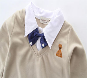 <strong>3</strong> Pcs/Set <strong>Vest</strong>+Shirt+Pant Kids Clothes set Boys Winter Clothing - Product Image 2