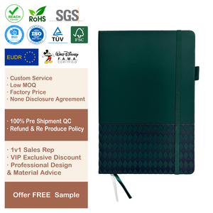 Copertina per agenda A6 con pagine a griglia e segnalibro a nastro per <span class=keywords><strong>donne</strong></span>, per la definizione degli obiettivi, regali aziendali - Product Image 1