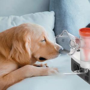 Nébuliseur vétérinaire pour animaux de compagnie, machine à nébuliser pour chats, chiens, animaux, compresseur à faible bruit, brume fine stable, réglable, clinique vétérinaire - Product Image 4