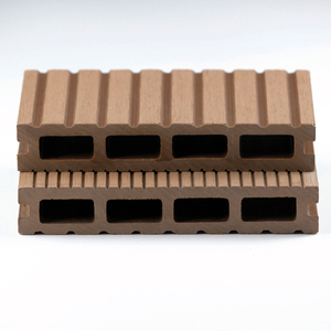 Ván Ngoài Dễ Dàng Cài Đặt <span class=keywords><strong>Wpc</strong></span> Decking Ngoài Trời Matt Grooved - Product Image 1