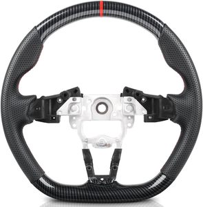 Volante de fibra de carbono deportivo modificado 2025 nuevo apto para Mazda 3 Mazda 6 2. 0 2. 1 <span class=keywords><strong>Cx3</strong></span> Cx5 Rx7 Axela Atenza Mx5 Cx8 Cx9 - Product Image 3