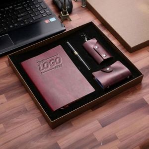 Ensemble cadeau de carnet A5 haut de gamme - Cadeaux d'entreprise élégants, ensembles promotionnels pour événements et clients - Product Image 1