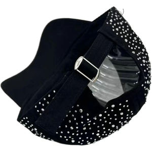 Gorra de Béisbol con Pedrería de Alta Calidad a Precio de Fábrica, con Decoración de Cristal, Estilo Urbano, Tela Común, Diseño Personalizado para Venta al Por Mayor - Product Image 3
