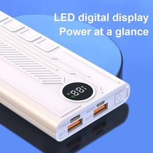 Nuevo Diseño de Banco de Energía con Pantalla LED Digital, 20000mAh/10000mAh, Doble USB, Carga Rápida para Exteriores - Product Image 6