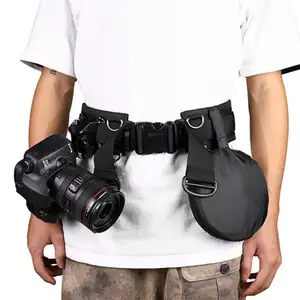 耶户外摄影可调夹钩腰带相机腰带单反DSLR佳能富士尼康宾得松下