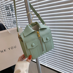 แจ็คเก็ตดีไซเนอร์กระเป๋าถือ Crossbody กระเป๋าโท้ทสะพายไหล่ของผู้หญิงกระเป๋าถือสี่เหลี่ยมสามมิติแจ็คเก็ตกระเป๋าผู้หญิง - Product Image 1