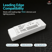 Driver LED à courant constant et gradation Triac 40W 300-1050mA TF-40A