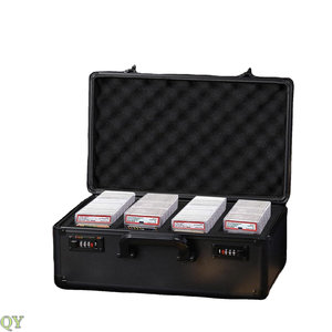 QY Luxury Graded Card <b>Storage</b> Case <b>Waterproof</b> Heavy Duty Slab Carrying <b>Box</b> Large Capacity Display Holder for Collectors - Product Image 1