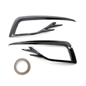 Marco de Rejilla Inferior para Volkswagen Golf 7.5, ABS, Fibra de Carbono, Negro Brillante, 2018-2020, Modificación de Automóvil - Product Image 2