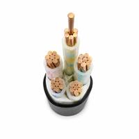Câble d'alimentation basse tension à âme en cuivre isolé XLPE ignifuge LSZH 0,6/1 kV 4*70+1*35 mm avec gaine en PVC pour usage en construction