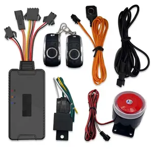 Localizador de dispositivos de seguimiento para motocicleta, dispositivo de 2G, 4G, GPS, GSM, GPRS, Rastreador JX15 con alarma remota SOS