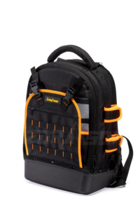 Ba lô dụng cụ nặng bền tùy chỉnh với hộp đựng dụng cụ đáy cứng bằng nhựa dành cho thợ điện, thợ mộc - Product Image 2