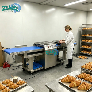 Máquina Cortadora de Croissants de Alta Eficiencia con Ancho de Banda de 600 mm, Máquina Profesional para Dar Forma y Cortar Masa de Croissant - Product Image 1