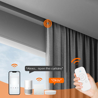 Moteur de rideau automatique électrique Wi-Fi pour stores romains occultants écologiques, idéal pour la maison, le bureau, la salle de bain et l'extérieur