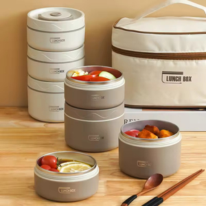 304 Stainless Steel Rectangle Insulated Heatable Leak Proof Cold Hot <b>Lunch</b> <b>Box</b> Portable Single Tier <b>Work</b> <b>Box</b> Lid Seal Newborn - Product Image 4