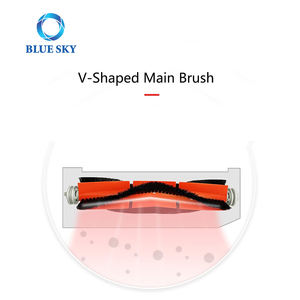 Kits de remplacement de tissu de vadrouille de filtre de brosse latérale principale de Bot <span class=keywords><strong>W10</strong></span> pour Dreame Dreametech <span class=keywords><strong>W10</strong></span> <span class=keywords><strong>Pro</strong></span> accessoires de pièce d'aspirateur robotique - Product Image 4