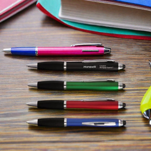 Khuyến mại Cam bút bi kinh doanh cổ điển kim loại ABS vật liệu phổ biến cảm ứng bút với màu cơ thể văn phòng phẩm quà tặng Màu đen - Product Image 4