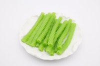 Caramelos de goma con sabor a manzana, barra de goma ácida, OEM/ODM, palitos de regaliz masticables, caramelos de regaliz suave, venta al por mayor a granel
