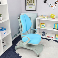 Fauteuil à bascule ergonomique moderne personnalisé pour enfants DESIN, réglable, en plastique, anti-affaissement, dossier croisé, pour la maison, le bureau, l'apprentissage et l'intimité